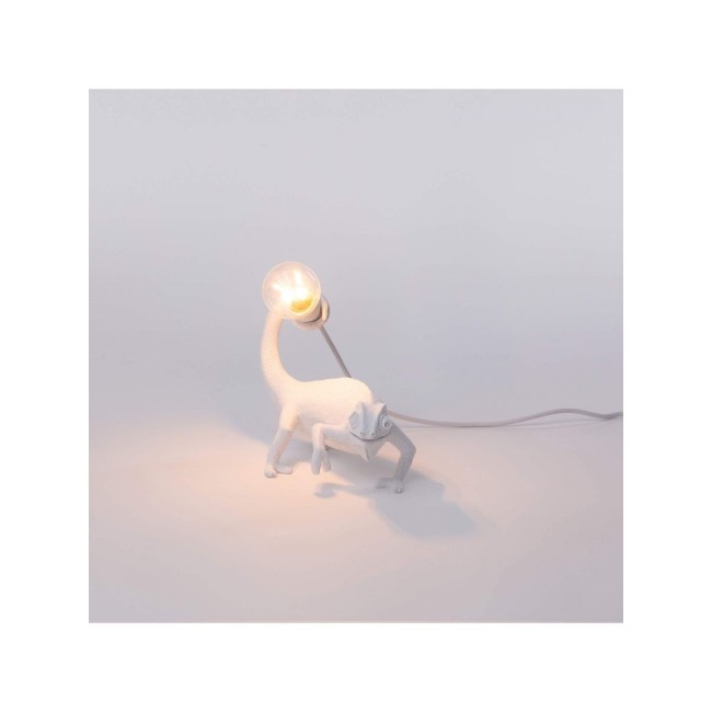 LAMPADA IN RESINA "CHAMELEON LAMP-STILL" Cm.17x9 h