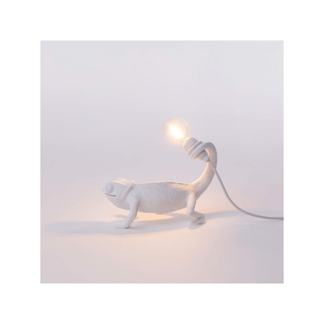 LAMPADA IN RESINA "CHAMELEON LAMP-STILL" Cm.17x9 h