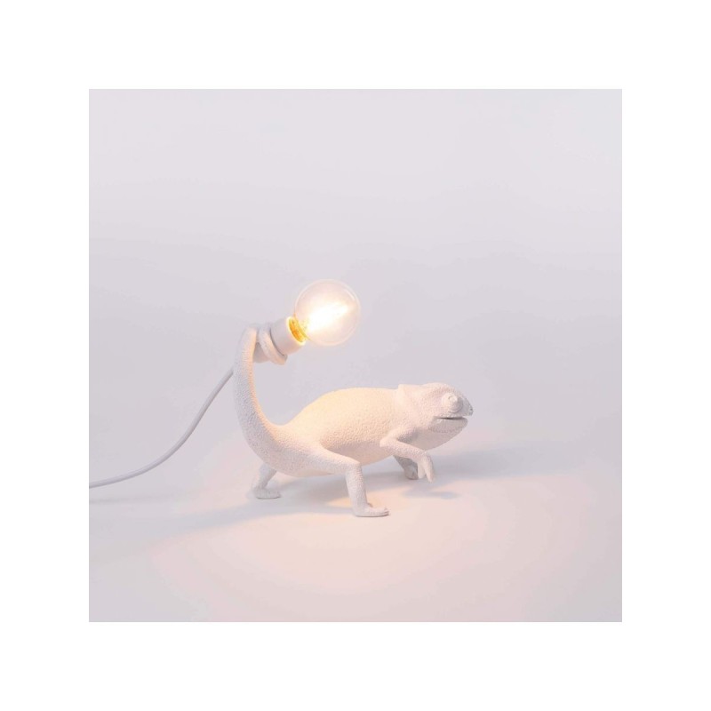 LAMPADA IN RESINA "CHAMELEON LAMP-STILL" Cm.17x9 h