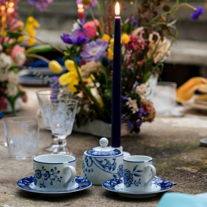 SERV.CAFFE 12PZ HERITAGE BLUE