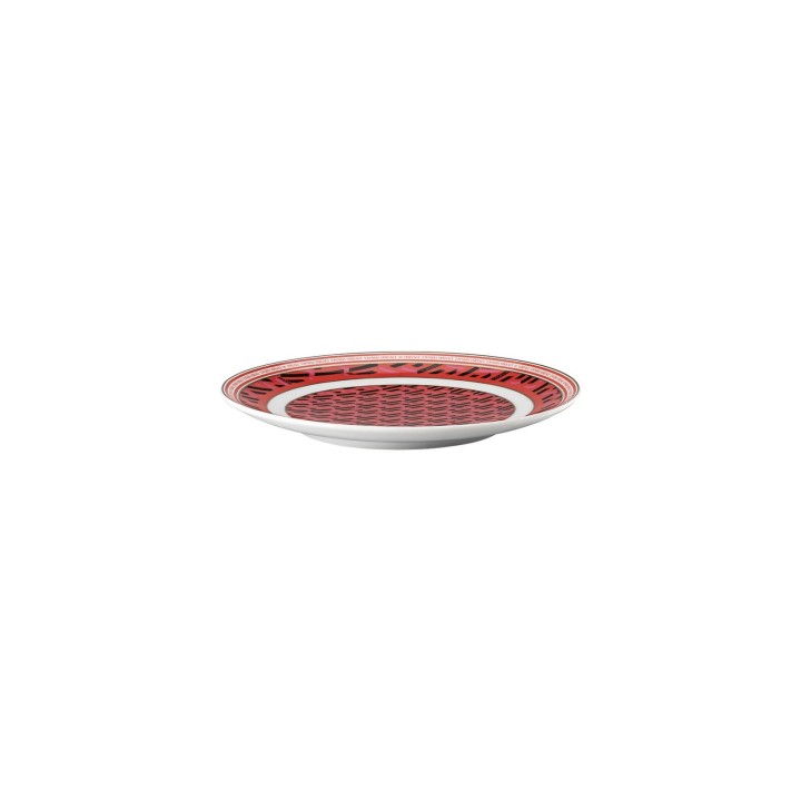 Versace Piattino La Greca Signature rosso Ø 17 cm