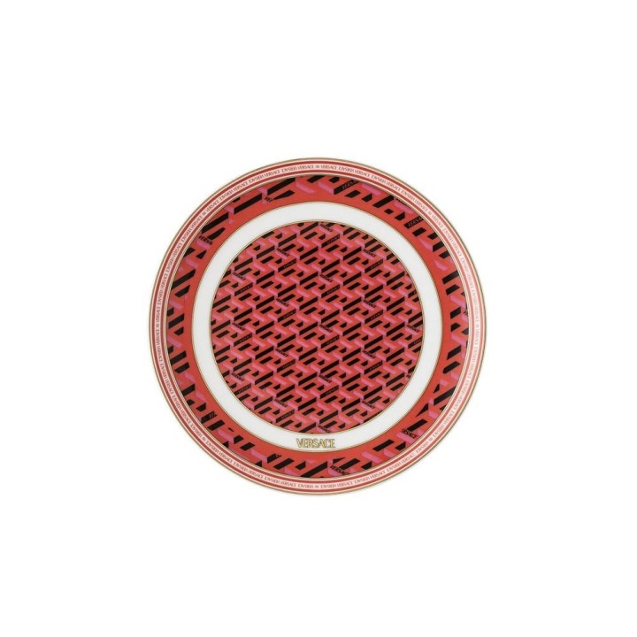 Versace Piattino La Greca Signature rosso Ø 17 cm