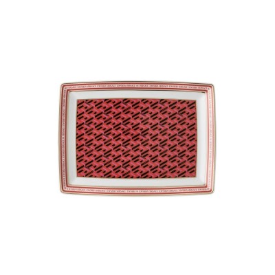 Piatto Rettangolare La Greca Signature Red Versace –...