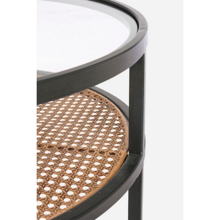 Bizzotto Tavolino Elton tondo grande Ø 58,5 cm