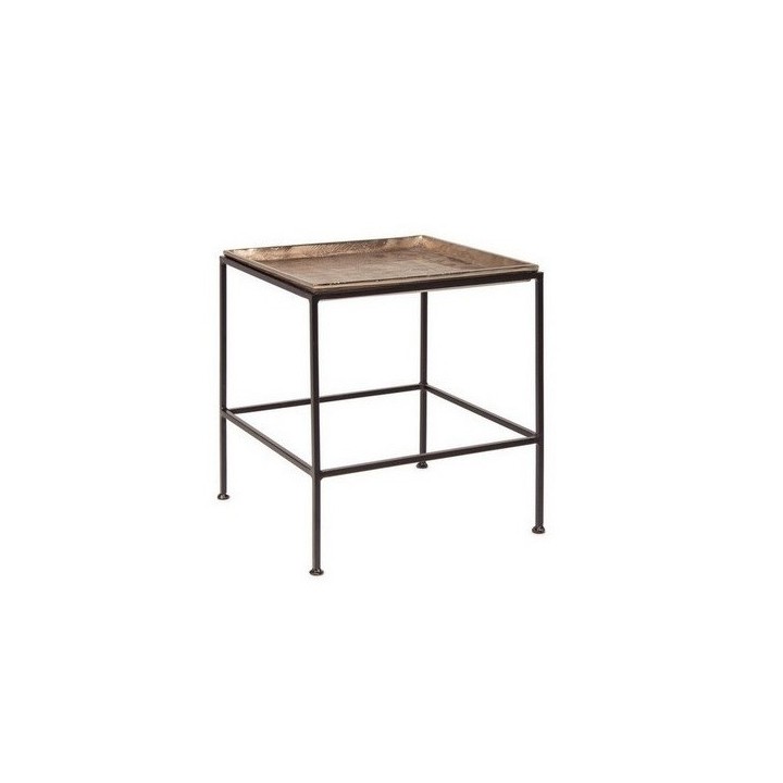 Bizzotto Tavolino Amira quadrato piccolo 40 × 40 cm