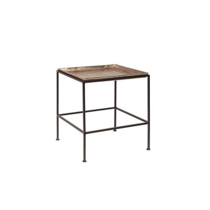 Bizzotto Tavolino Amira quadrato piccolo 40 × 40 cm