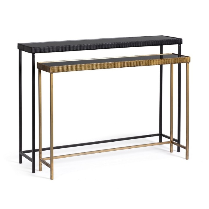 Bizzotto Consolle Yamir grande nera 107 × 26 cm