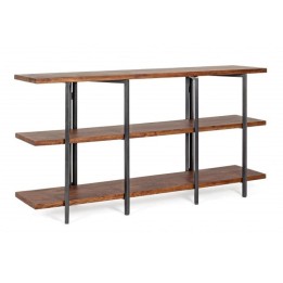 Bizzotto Consolle libreria Jupiter a 3 ripiani 172 × 43 cm