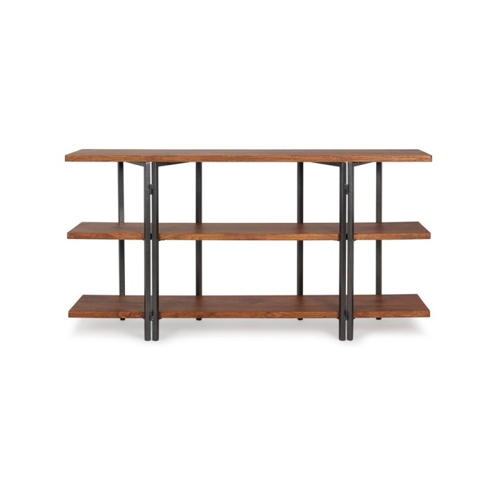 Bizzotto Consolle libreria Jupiter a 3 ripiani 172 × 43 cm
