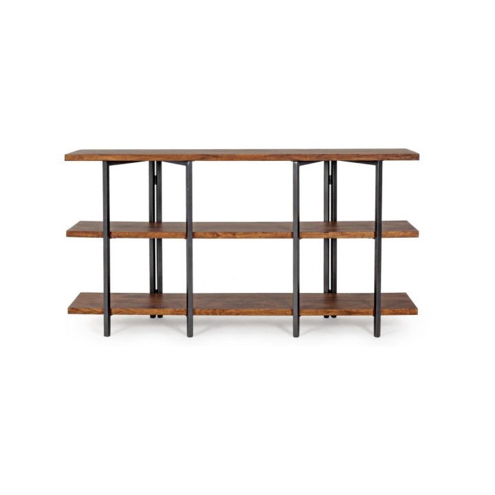 Bizzotto Consolle libreria Jupiter a 3 ripiani 172 × 43 cm