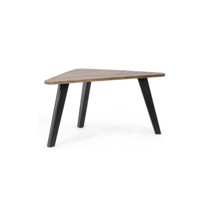 Tavolino Emira Piccolo Bizzotto in Legno di Mango Design Vintage