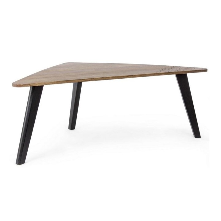 Bizzotto Tavolino Emira grande in legno di mango 130 × 65 cm