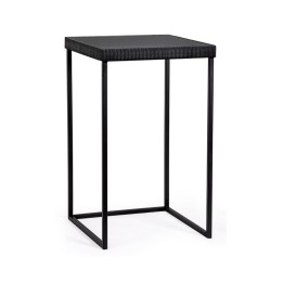 Bizzotto Tavolino Yamir quadrato grande nero alto 66 cm