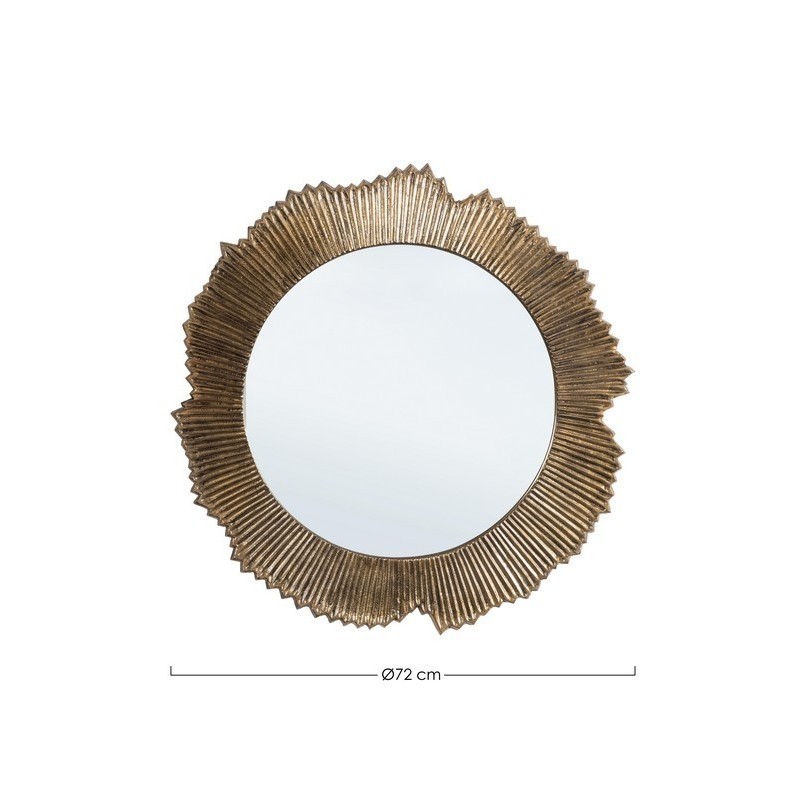 SPECCHIO C-C YAMIR ORO D72