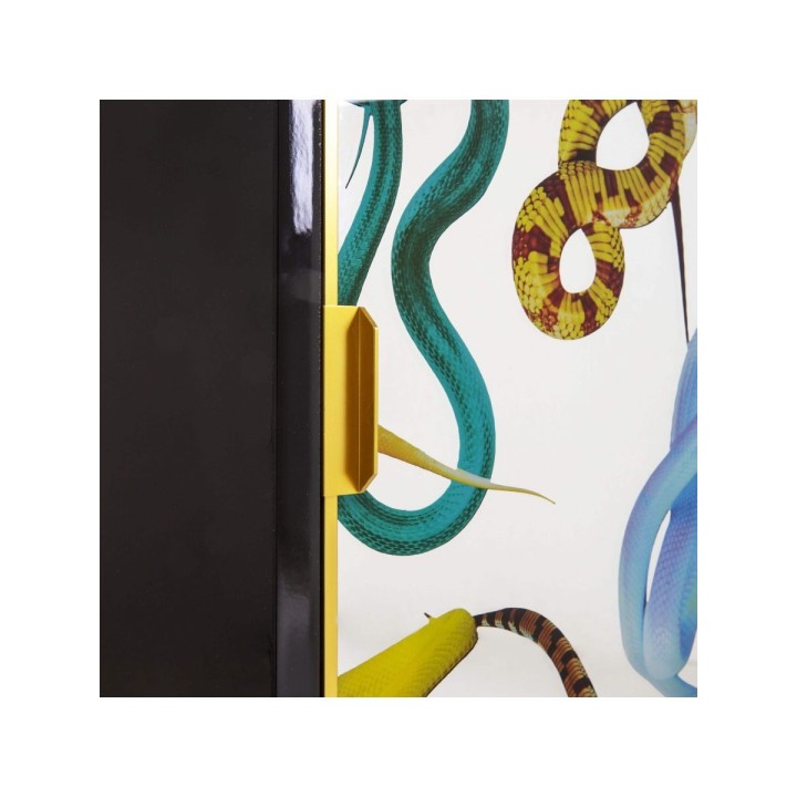 Seletti Madia Serpenti con ante in vetro 158 × 45 cm
