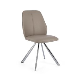 Bizzotto Sedia Maxwell in similpelle tortora