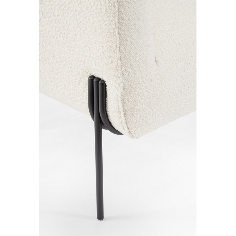 POLTRONA CLAUDINE BIANCO BOUCLE'
