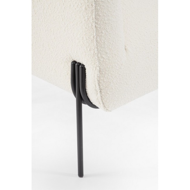 POLTRONA CLAUDINE BIANCO BOUCLE'