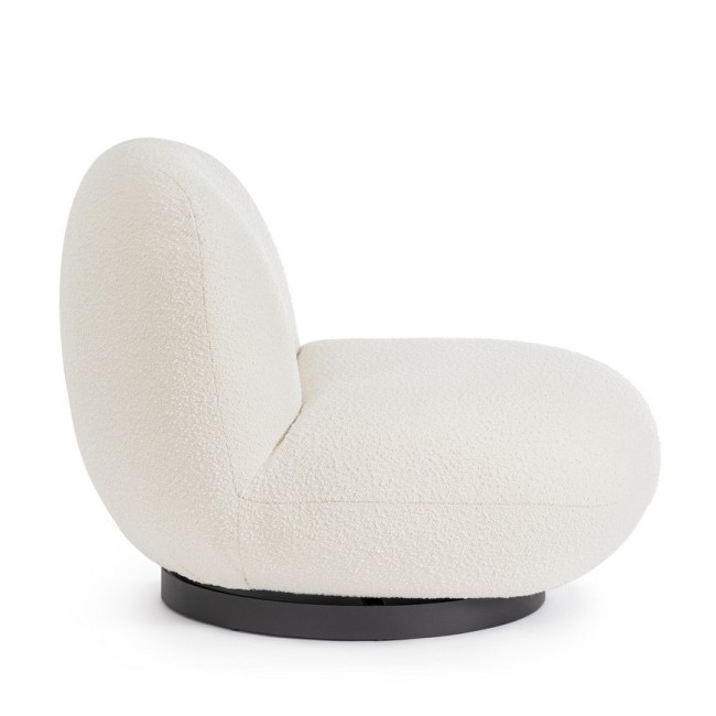 POLTRONA MARGOT GIREV BIANCO BOUCLE'