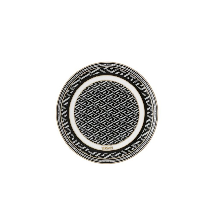 Versace Piattino La Greca Signature nero Ø 17 cm