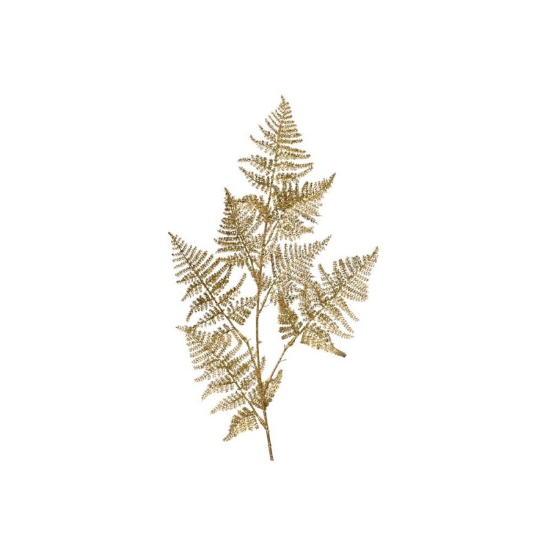 Ramo Artificiale Decorativo Asparagus Dorato con Glitter Kaemingk H 87 cm (36x3x87 cm)