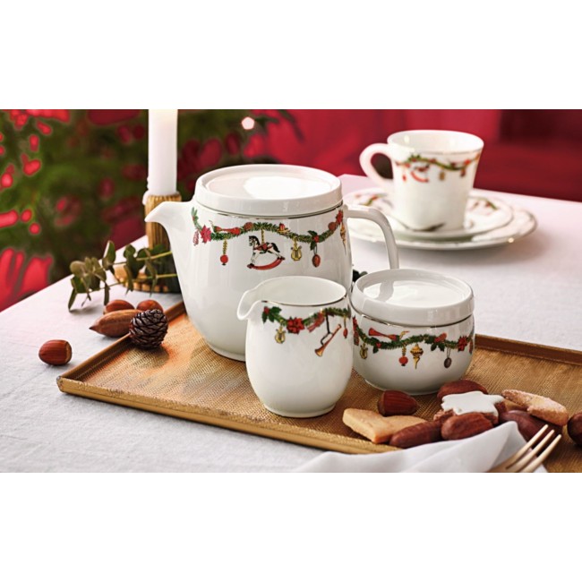 BICCHIERE C/MANICO NORA CHRISTMAS 
