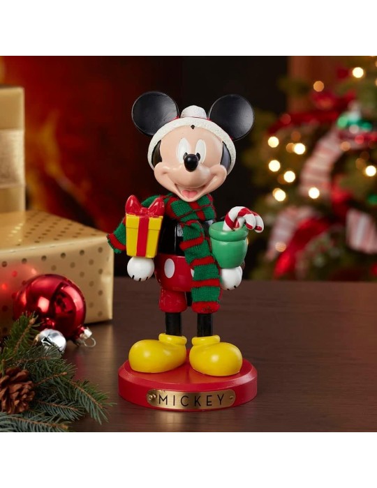 MICKEY W/PRESENT NUTCRACKER 