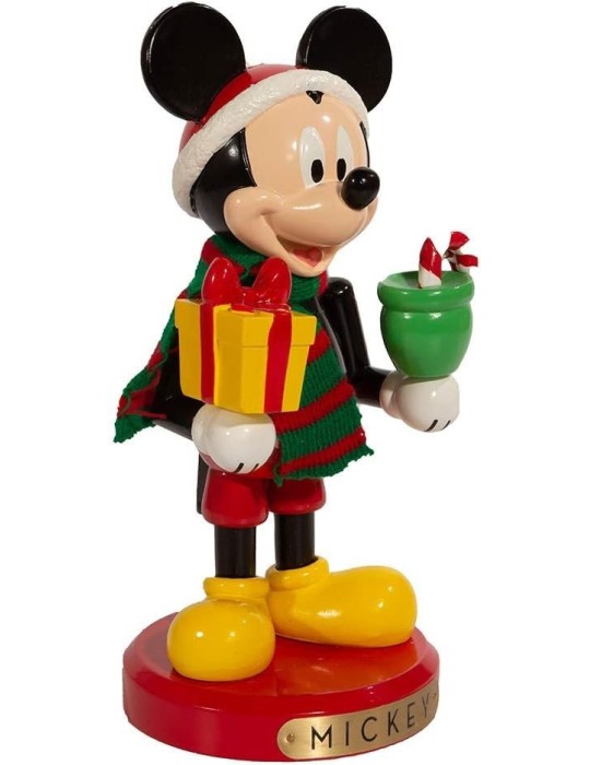 MICKEY W/PRESENT NUTCRACKER 