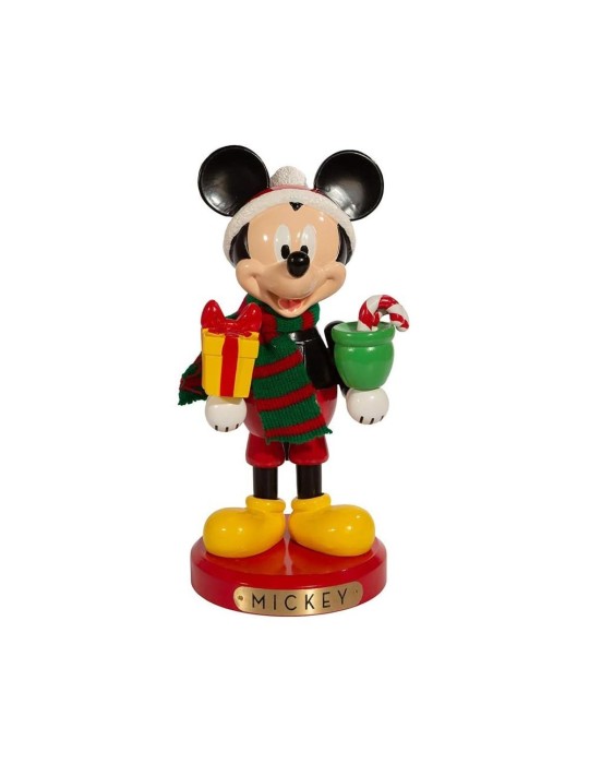 MICKEY W/PRESENT NUTCRACKER 