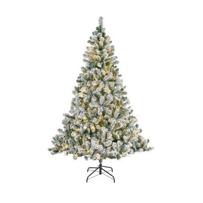 Albero Pino Imperiale Innevato Micro LED 240 cm – Kaemingk 2