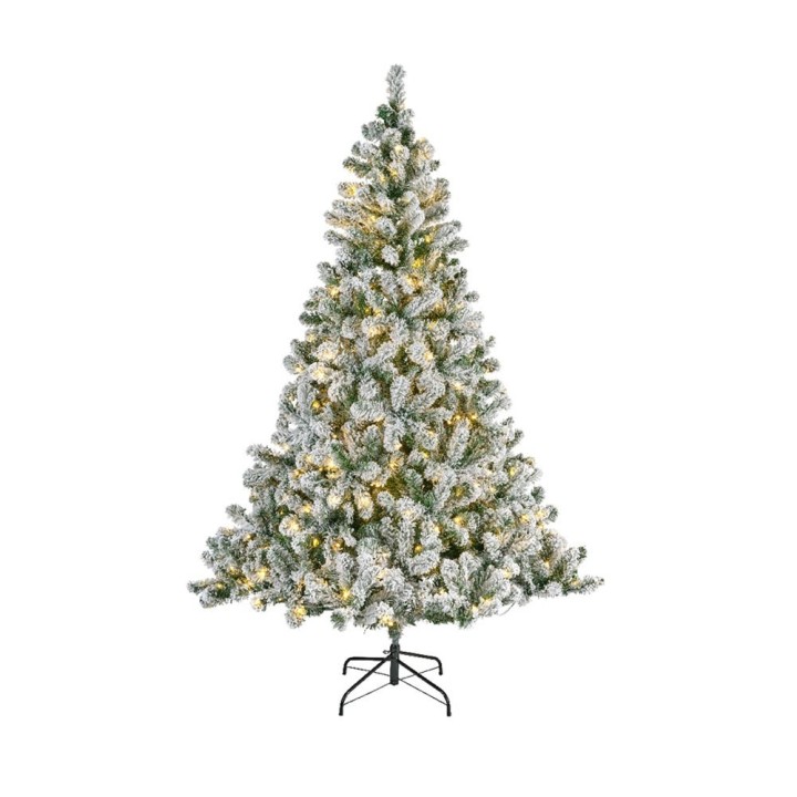 Kaemingk Albero innevato Pino Imperiale 240 cm 460 LED