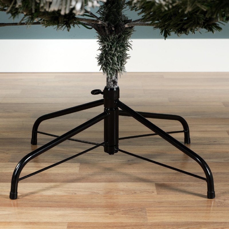 Albero Pino Imperiale Innevato Micro LED 240 cm...