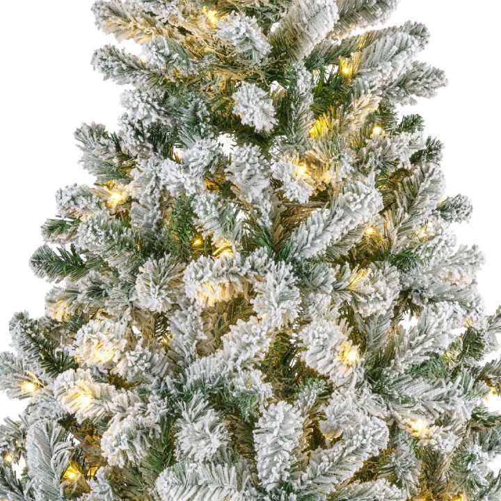 Kaemingk Albero innevato Pino Imperiale 240 cm 460 LED