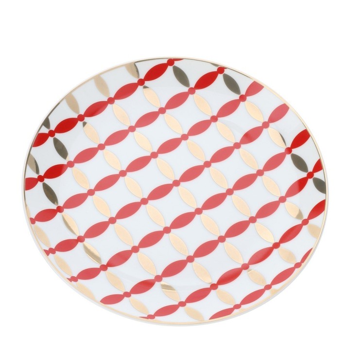 Hervit Creations Piatto in porcellana Vlk Design Ø 19 cm