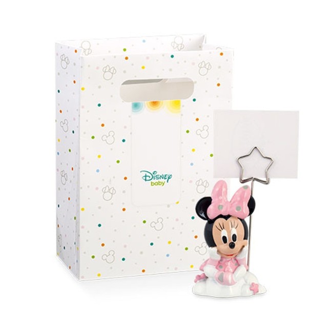 Disney Cupido segnaposto Minnie rosa - 69509M Disney Cupido segnaposto Minnie rosa - 69509M