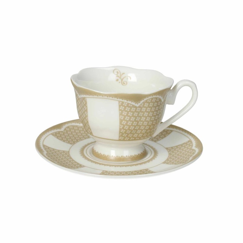 Set 2 Tazzine Caffè Golden Eye Brandani in...