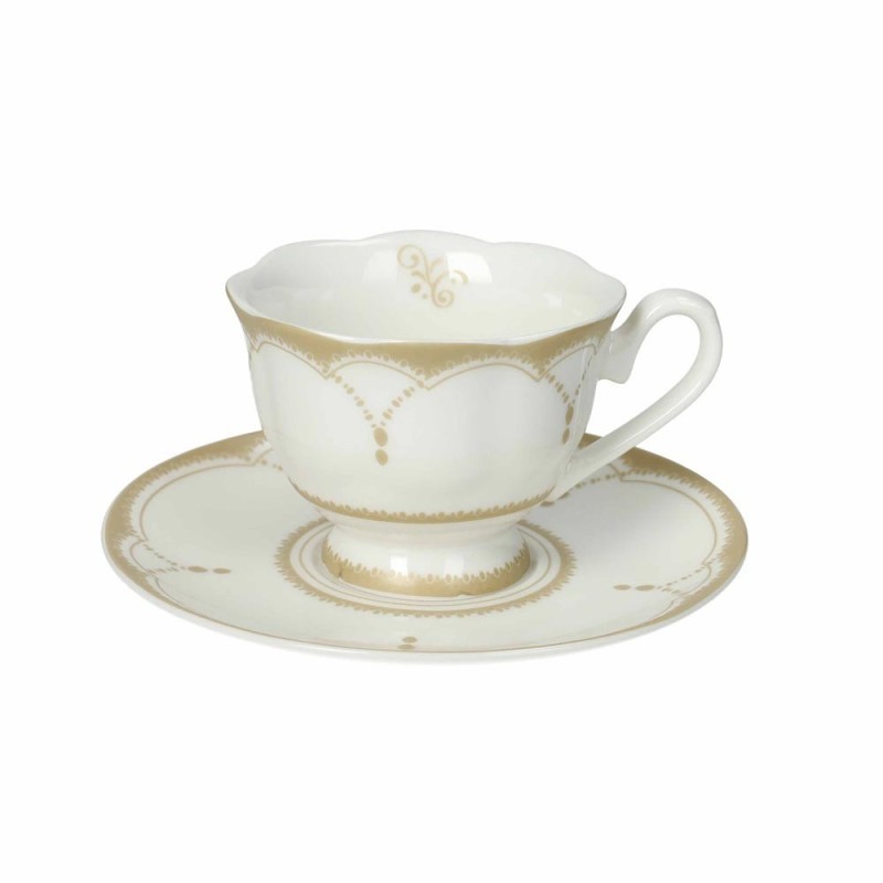 Set 2 Tazzine Caffè Golden Eye Brandani in...