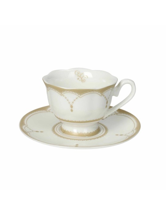 Set 2 Tazzine Caffè Golden Eye Brandani in...