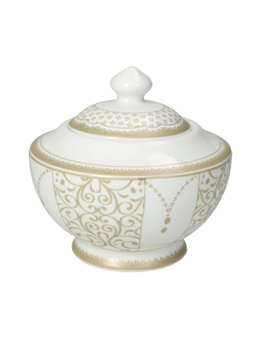 Zuccheriera Golden Eye Brandani in Pregiata New Bone China