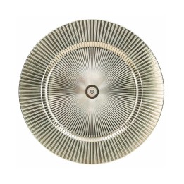 Brandani Set di 4 sottopiatti Raggera champagne Ø 32,5 cm