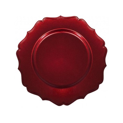 SOTTOPIATTO CHIC ROSSO SET 4 PZ PP