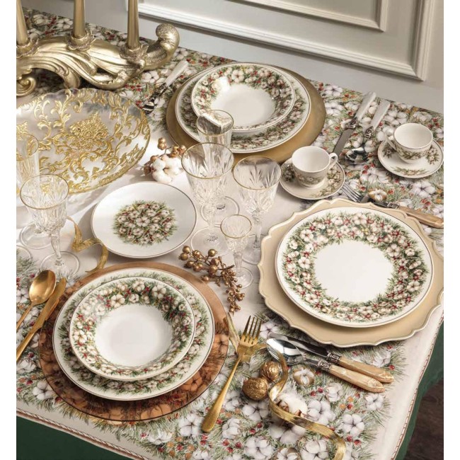 SOTTOPIATTO SMERLATO CHAMPAGNE SET 4 PZ PP
