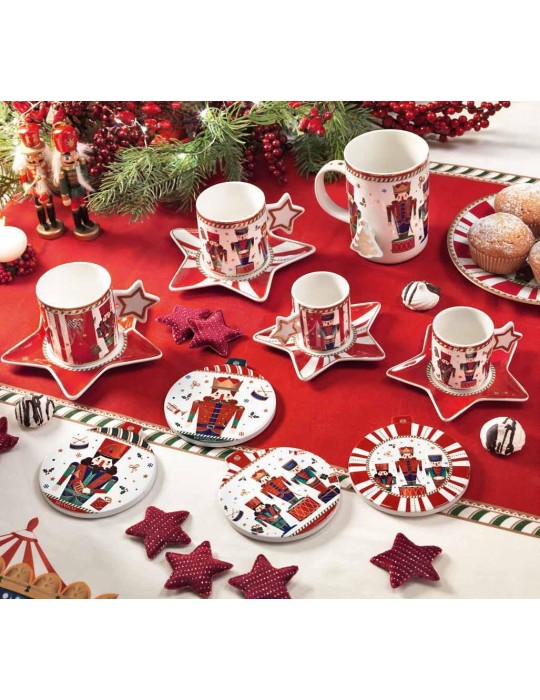 MUG LO SCHIACCIANOCI NEW BONE CHINA