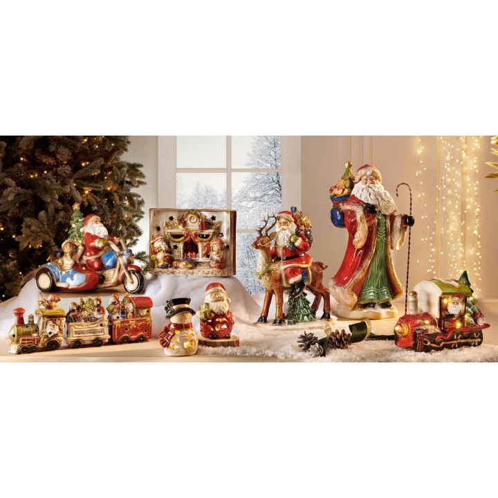 Brandani Babbo Natale con sacco dei doni alto 48,5 cm