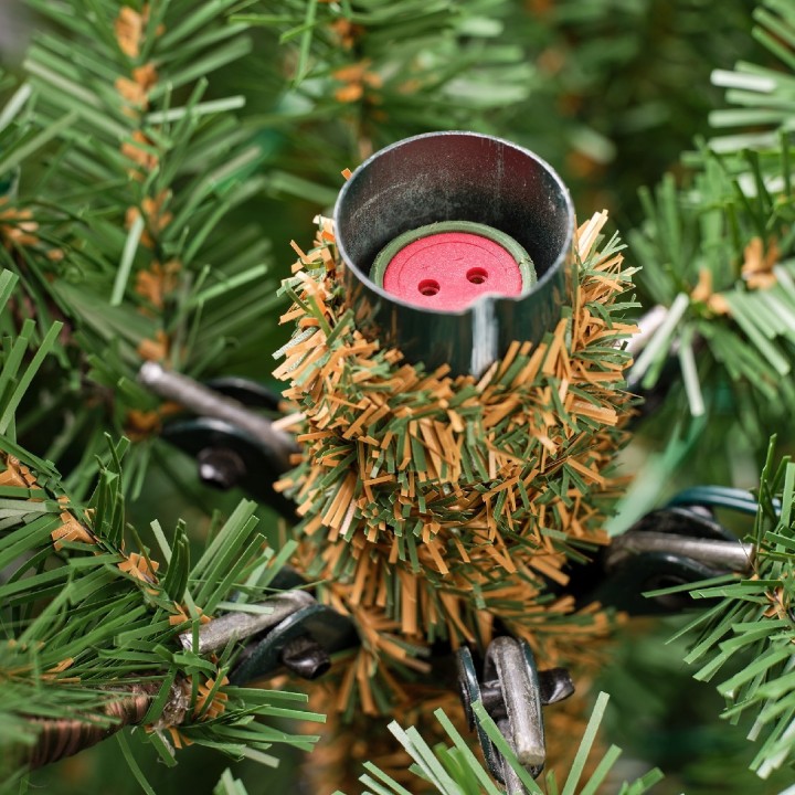 Kaemingk Albero Sunpeaks con 650 micro LED alto 180 cm
