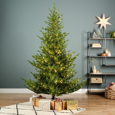 Albero Norway Spruce Micro LED 210 cm – Kaemingk