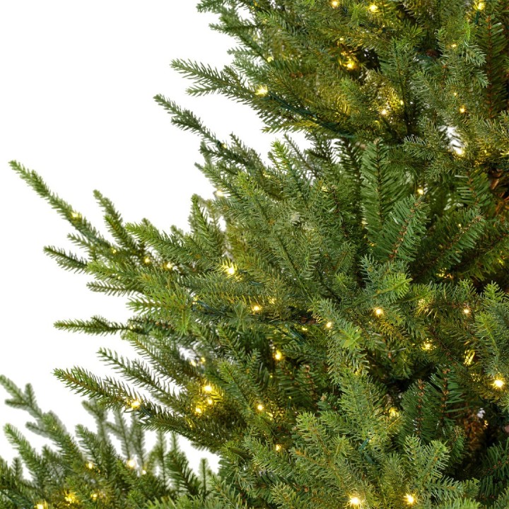 Kaemingk Albero di Natale Norway Spruce 240 cm 1.100 LED