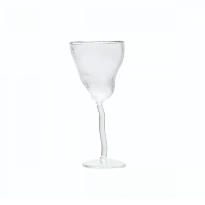 BICCHIERE A CALICE IN VETRO "CLASSIC ON ACID - NYE