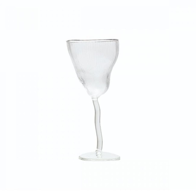 BICCHIERE A CALICE IN VETRO "CLASSIC ON ACID - NYE