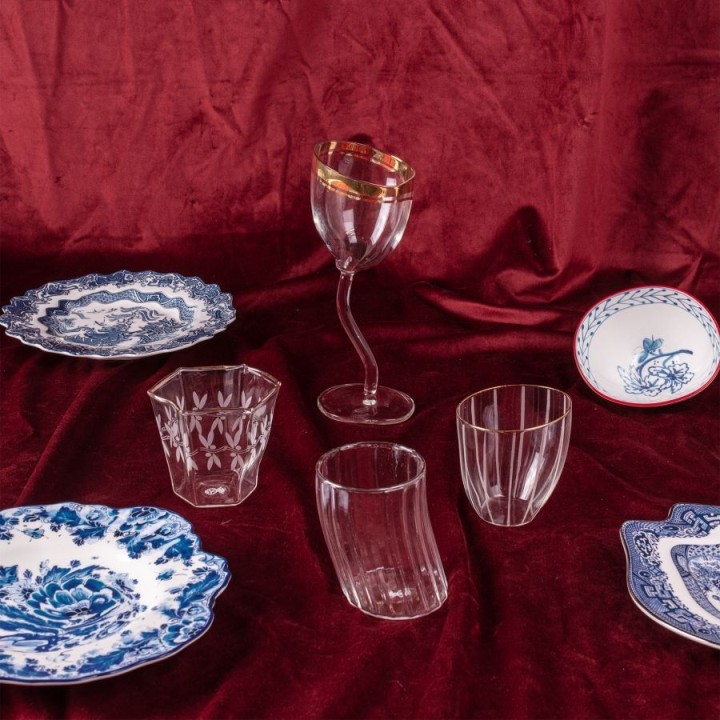 Seletti Calice da vino Classics on Acid NYE
